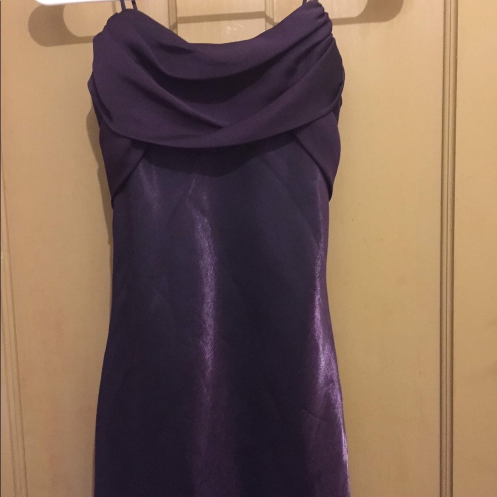 Betsy and Adam purple elegant dress size 0